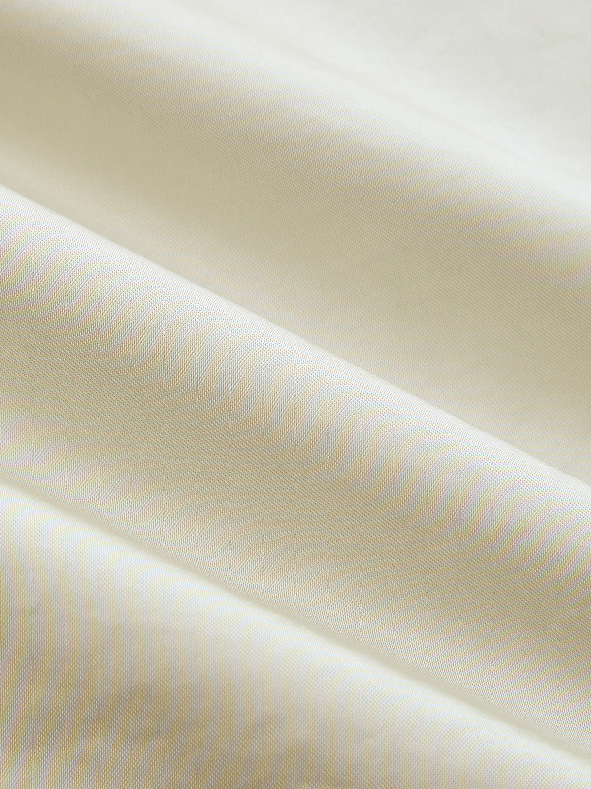 Pantalón Ancho de Satén con Botones Metálicos