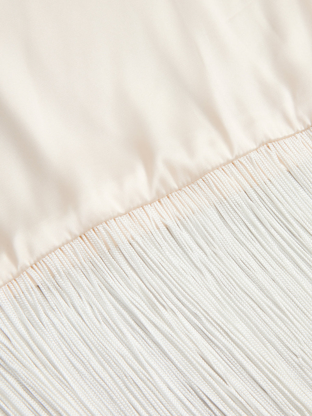 Satin Tassel Wrap Waist Belt