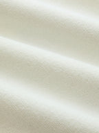 Contrast Wave Edge Button Front Knit Top