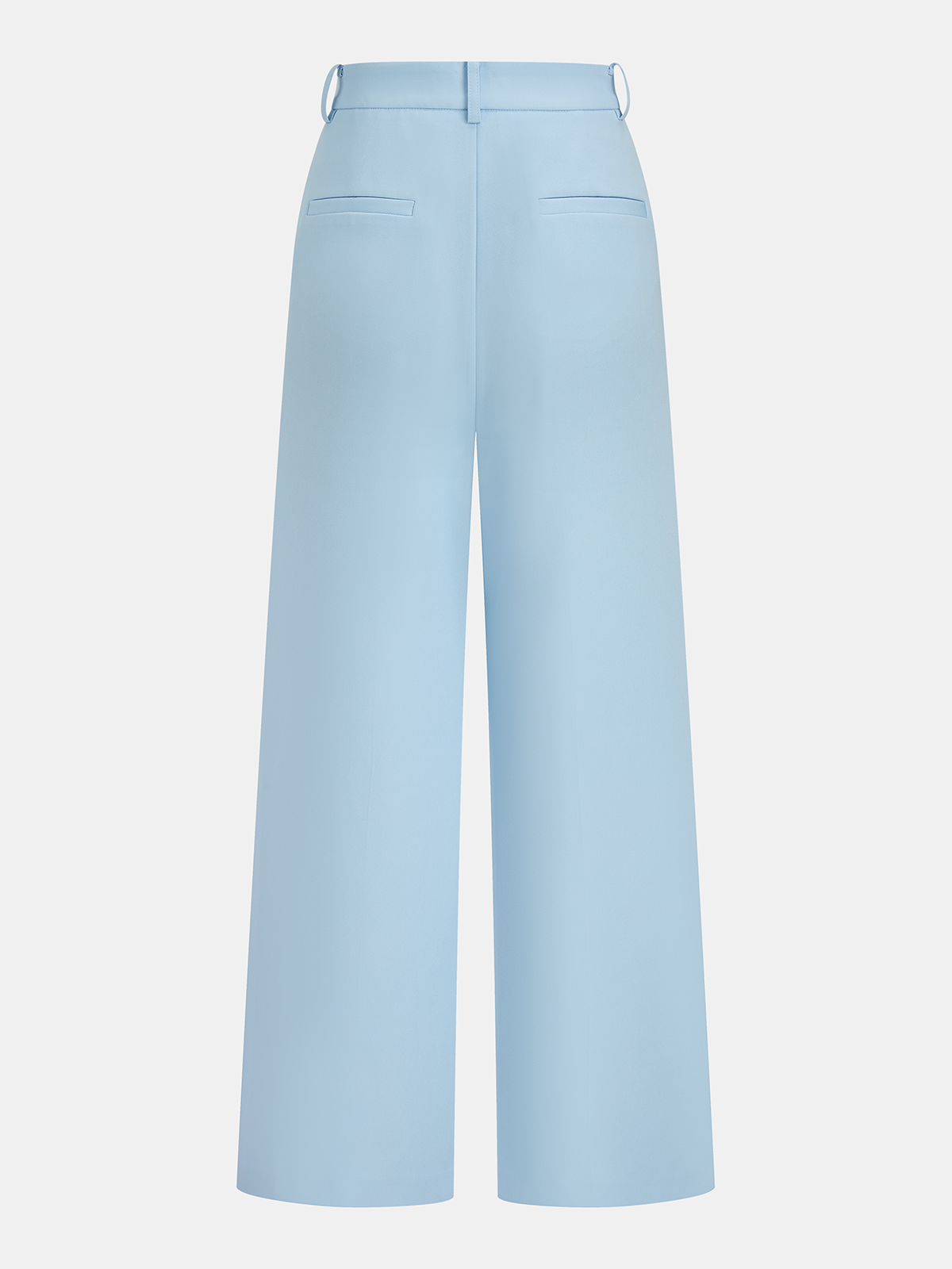 Conjunto de Blazer Entallado Sin Mangas y Pantalón Ancho