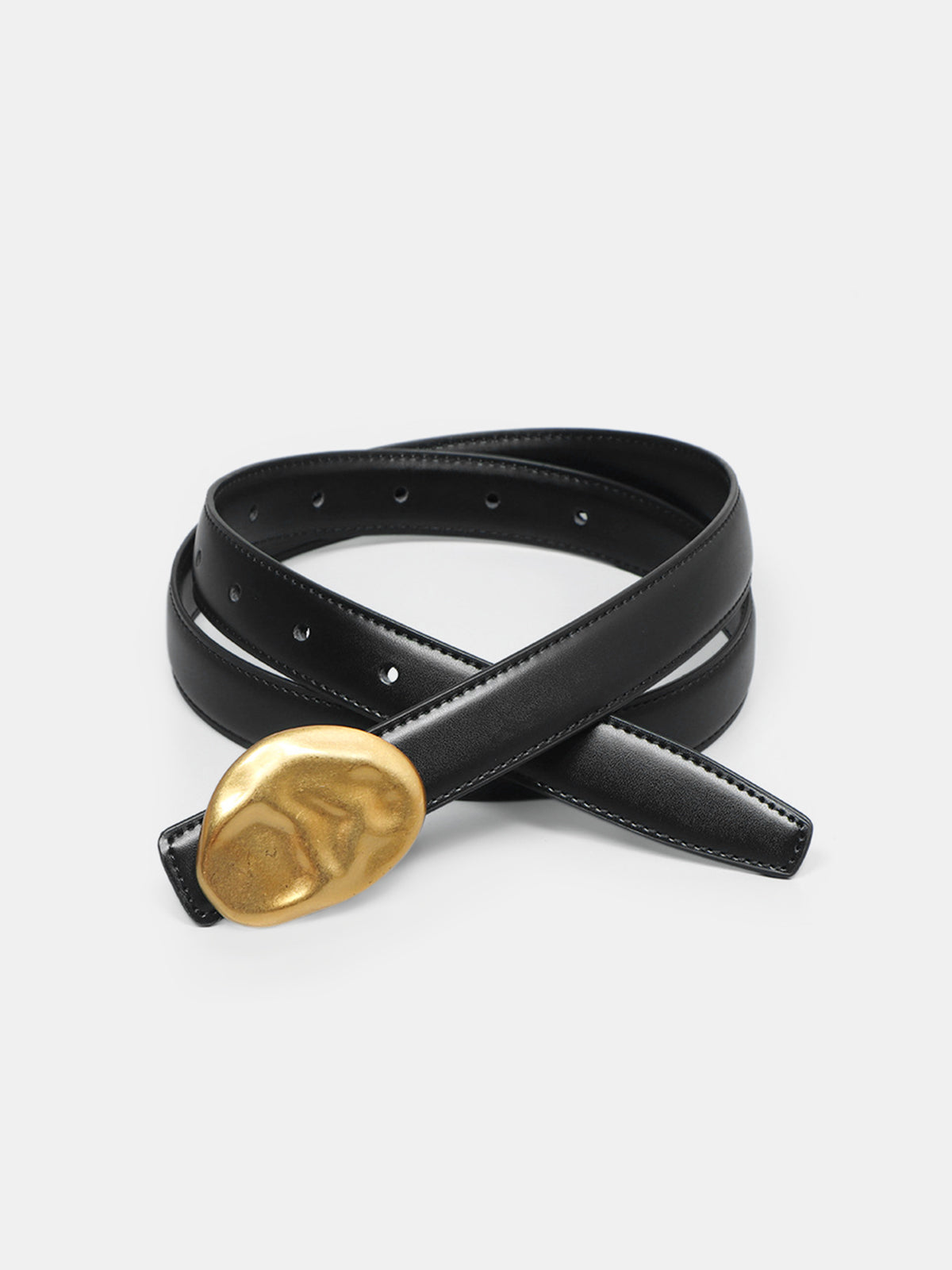 Irregular Buckle Waist Belt