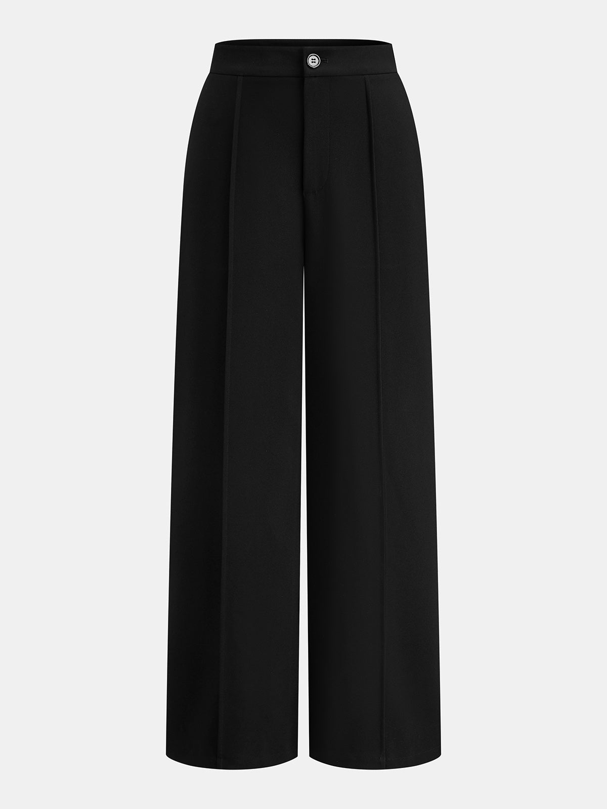 Conjunto de Chaleco Cuello en V con Ribete de Encaje y Pantalón