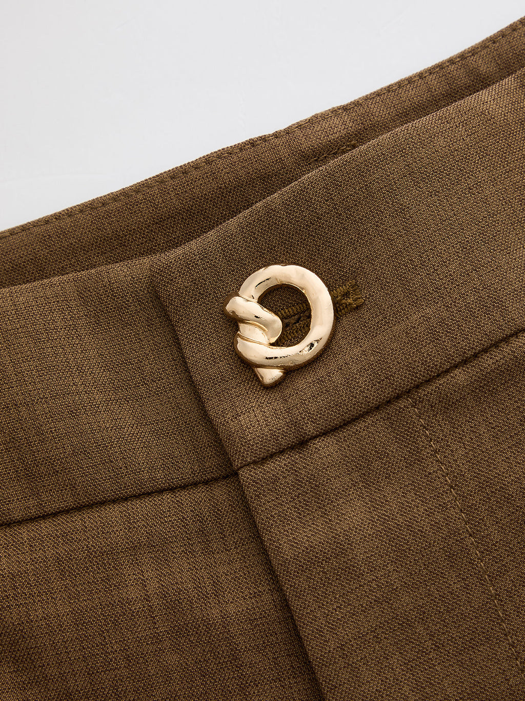 Conjunto de Chaleco Estructurado de Cuello Alto y Pantalón