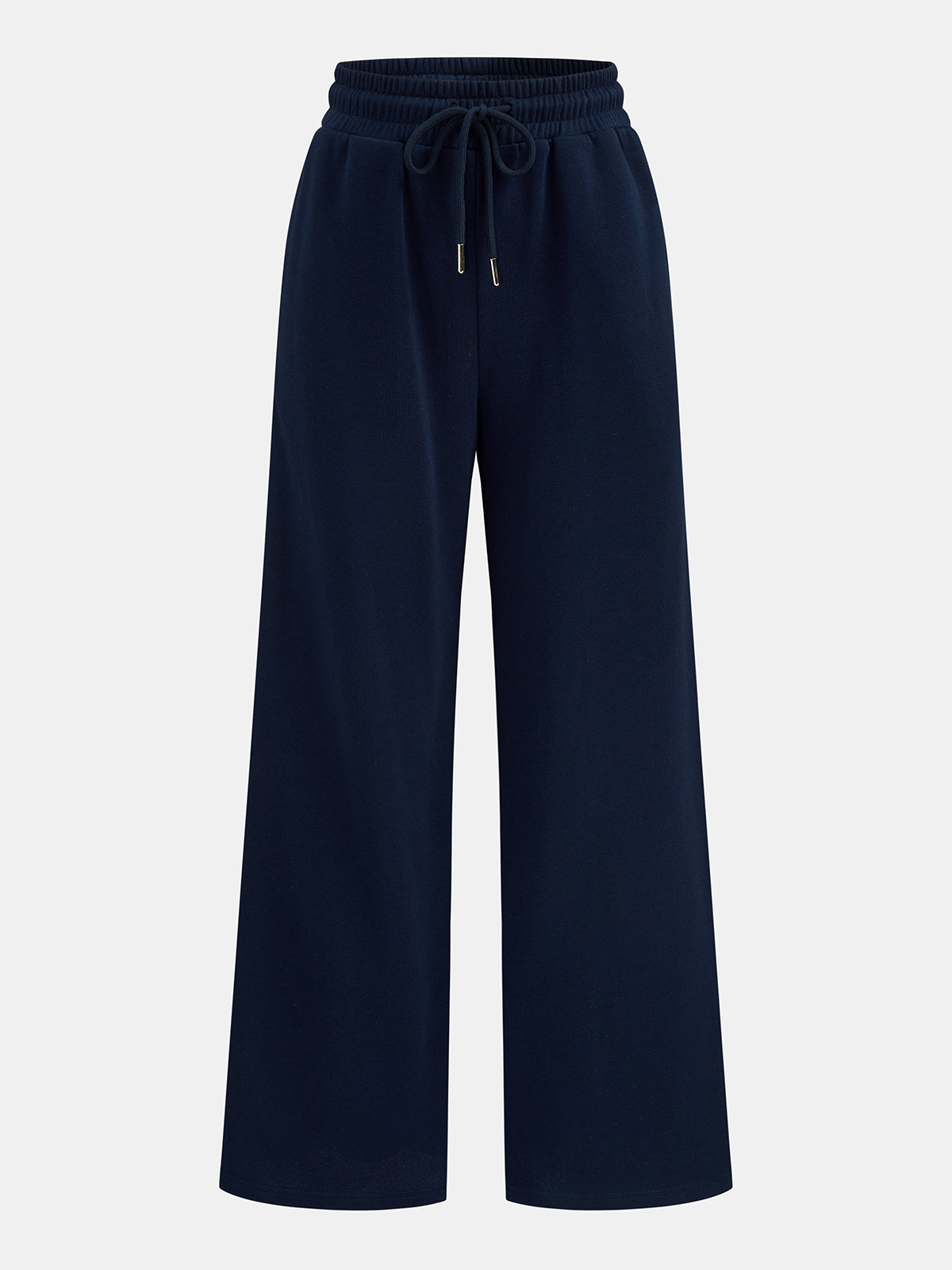 Pantalón de Chándal Recto con Raya Lateral y Cordón
