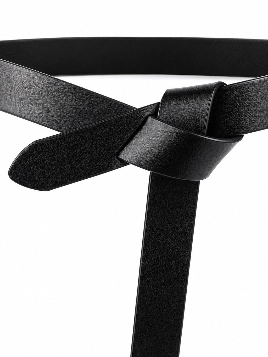 Knotted Leather Waist Belt