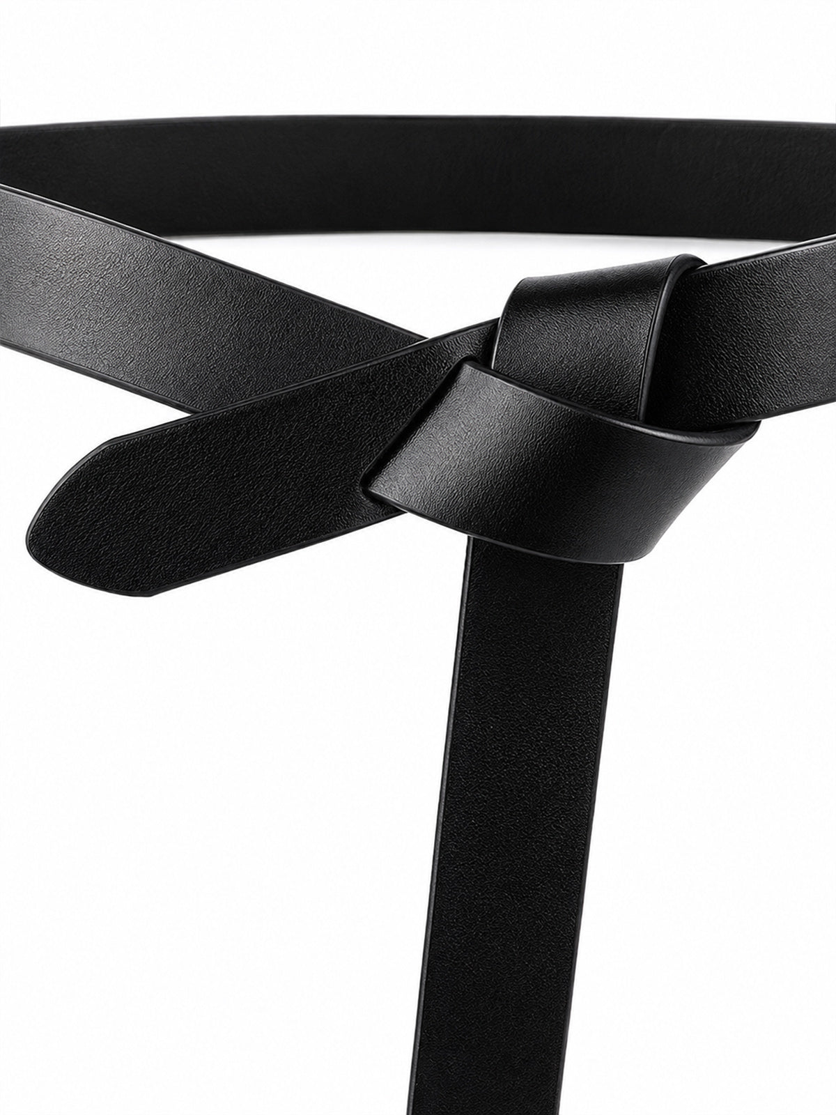 Knotted Leather Waist Belt