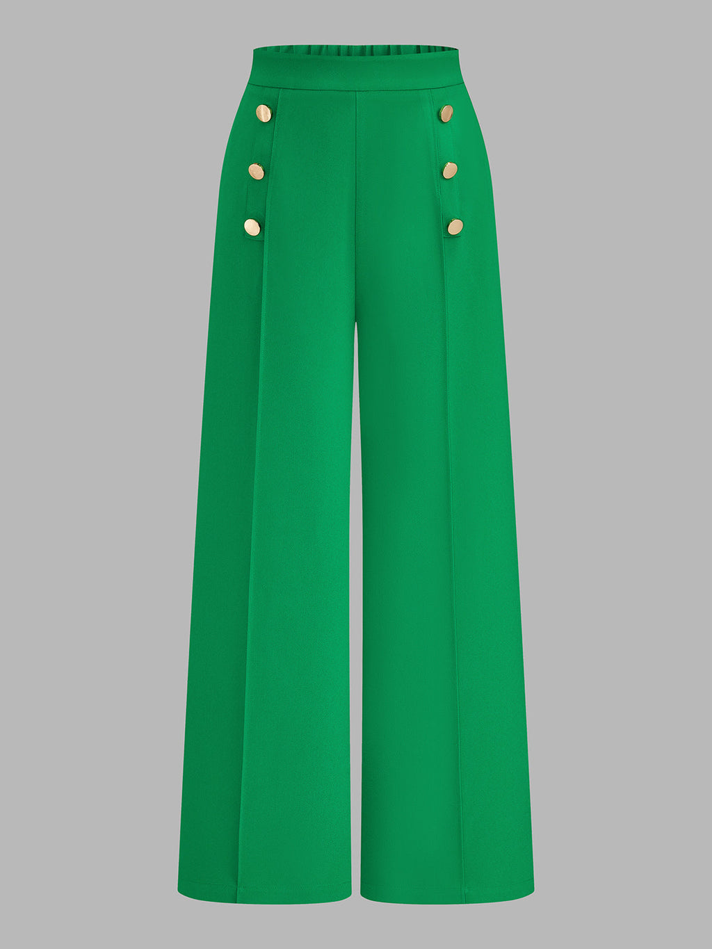 Conjunto de Top Halter a Rayas y Pantalón con Detalle Metálico