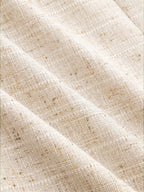 Pantalón Ancho Texturizado con Detalle de Cadena