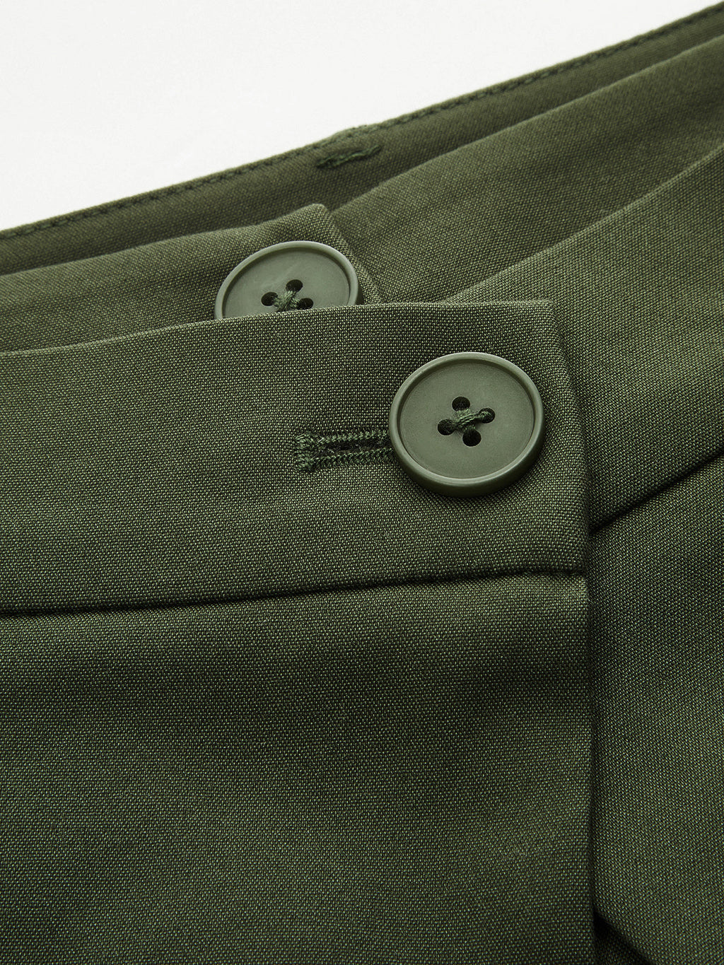 Pantalón Ancho con Cintura Cruzada
