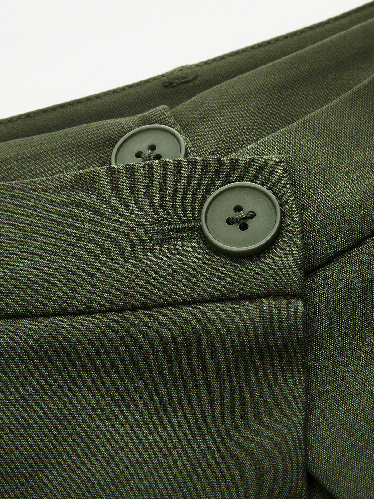 Pantalón Ancho con Cintura Cruzada