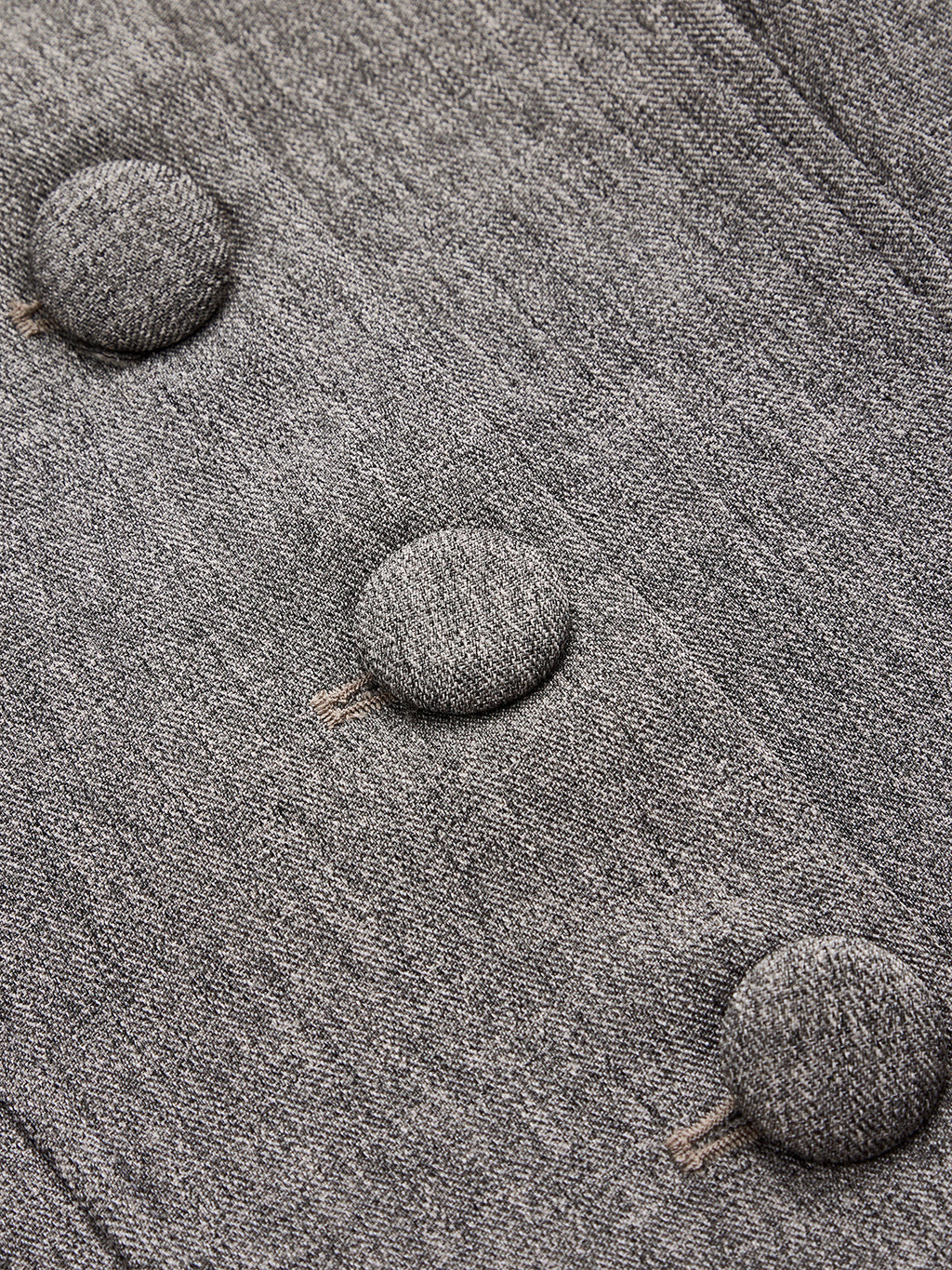 Tailored Button‑Front Collared Blazer
