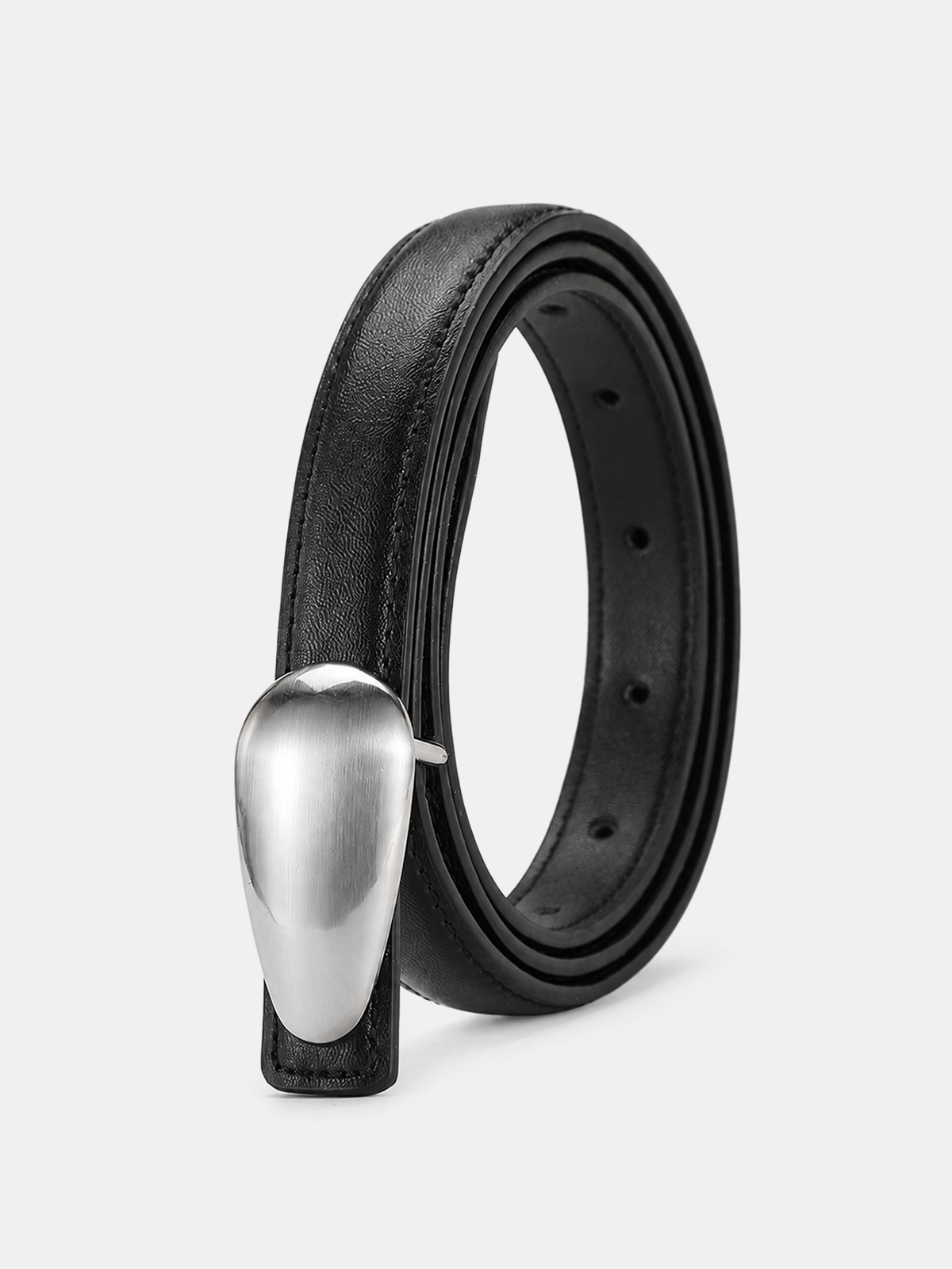 Metal Buckle Genuine Leather Belt
