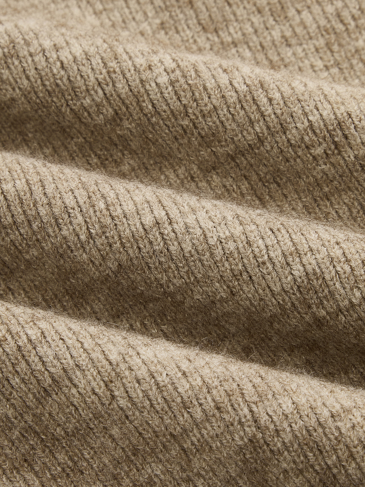 Long Knit Cardigan Turtleneck Dress Two‑Piece Set