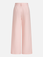 Conjunto de Chaleco Corto Entallado y Pantalón Ancho