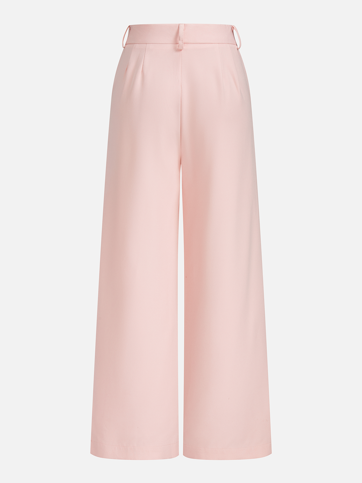 Conjunto de Chaleco Corto Entallado y Pantalón Ancho