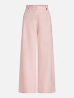 Conjunto de Chaleco Corto Entallado y Pantalón Ancho