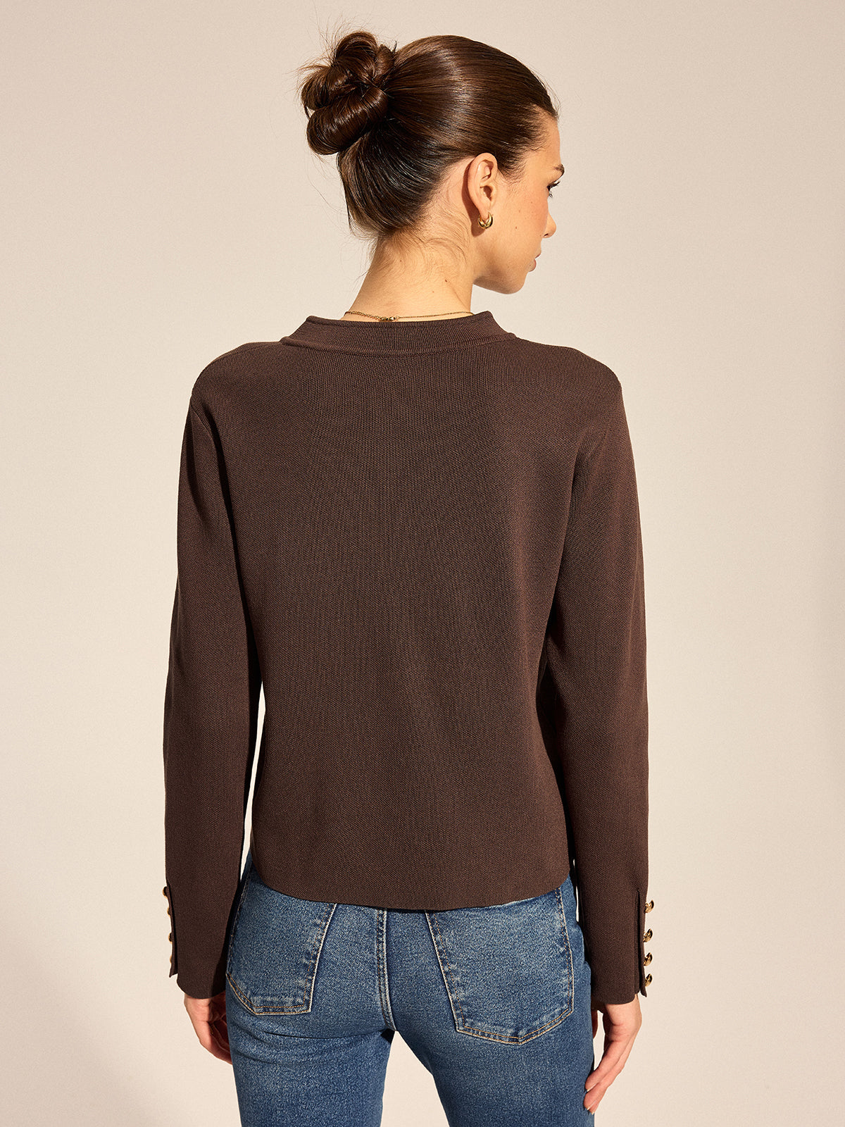 Napoleon Frogging Knit Cardigan