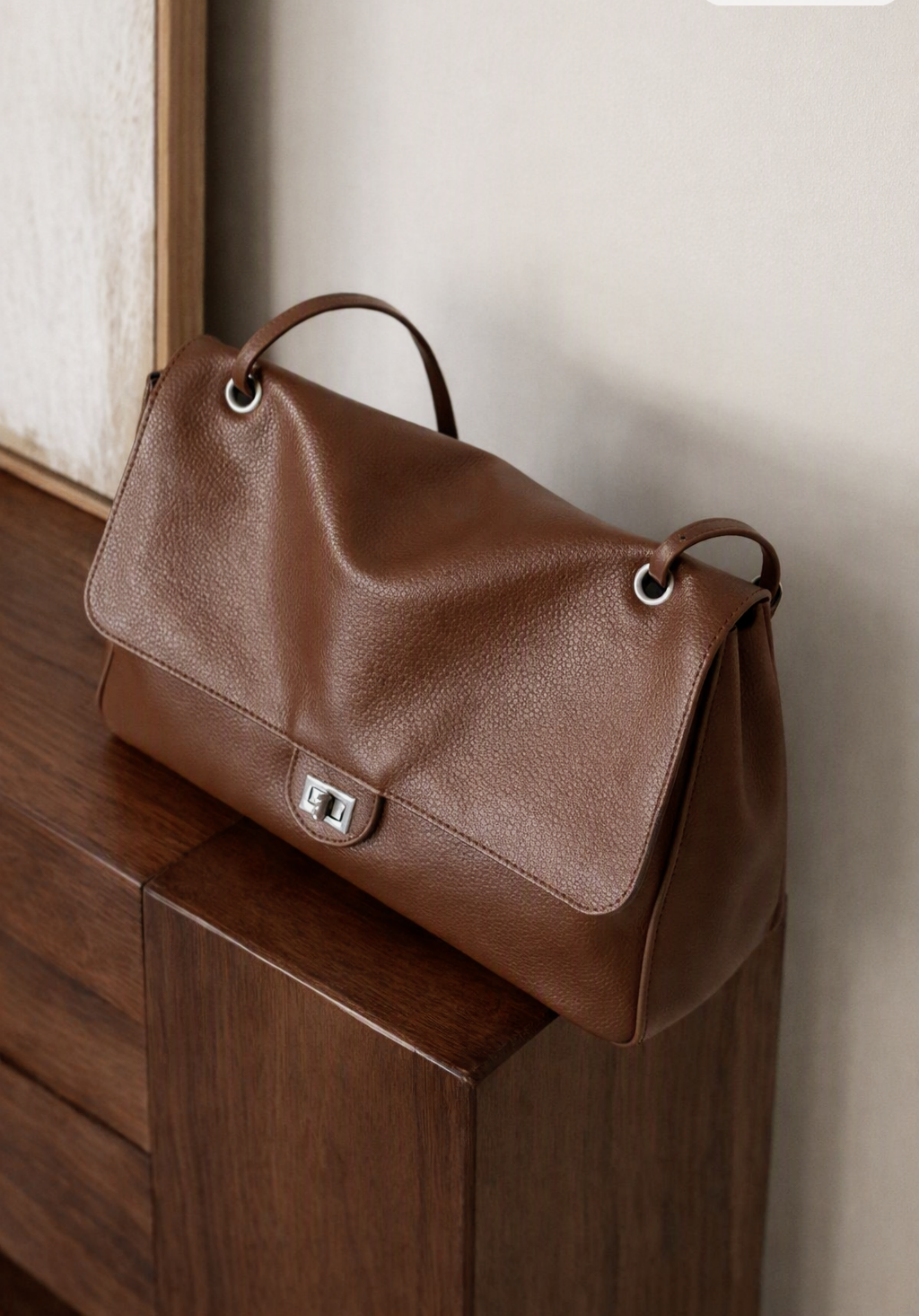 Miriam Cartera bandolera de cuero Shopper