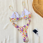 Biquini con diseño floral