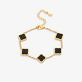 Pulsera trévol estilo Celine