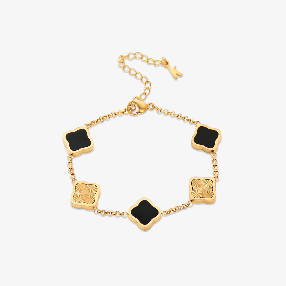 Pulsera trévol estilo Celine