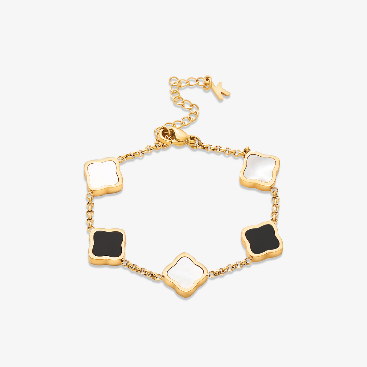 Pulsera trévol estilo Celine