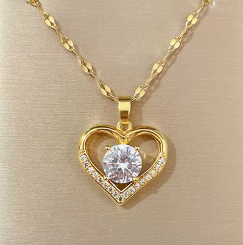 Collar Corazón Radiante