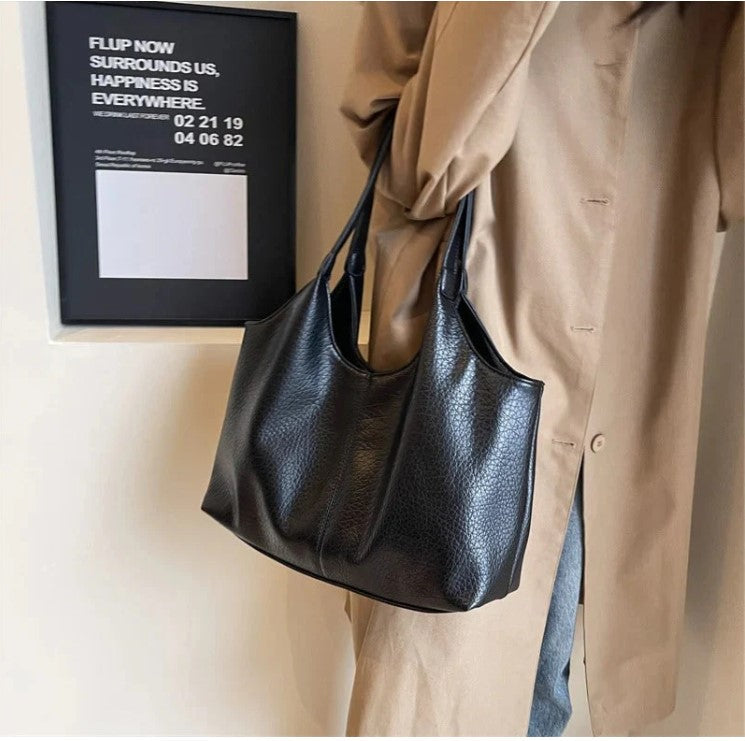 EVA - Bolso Grande Vintage de Cuero Resistente