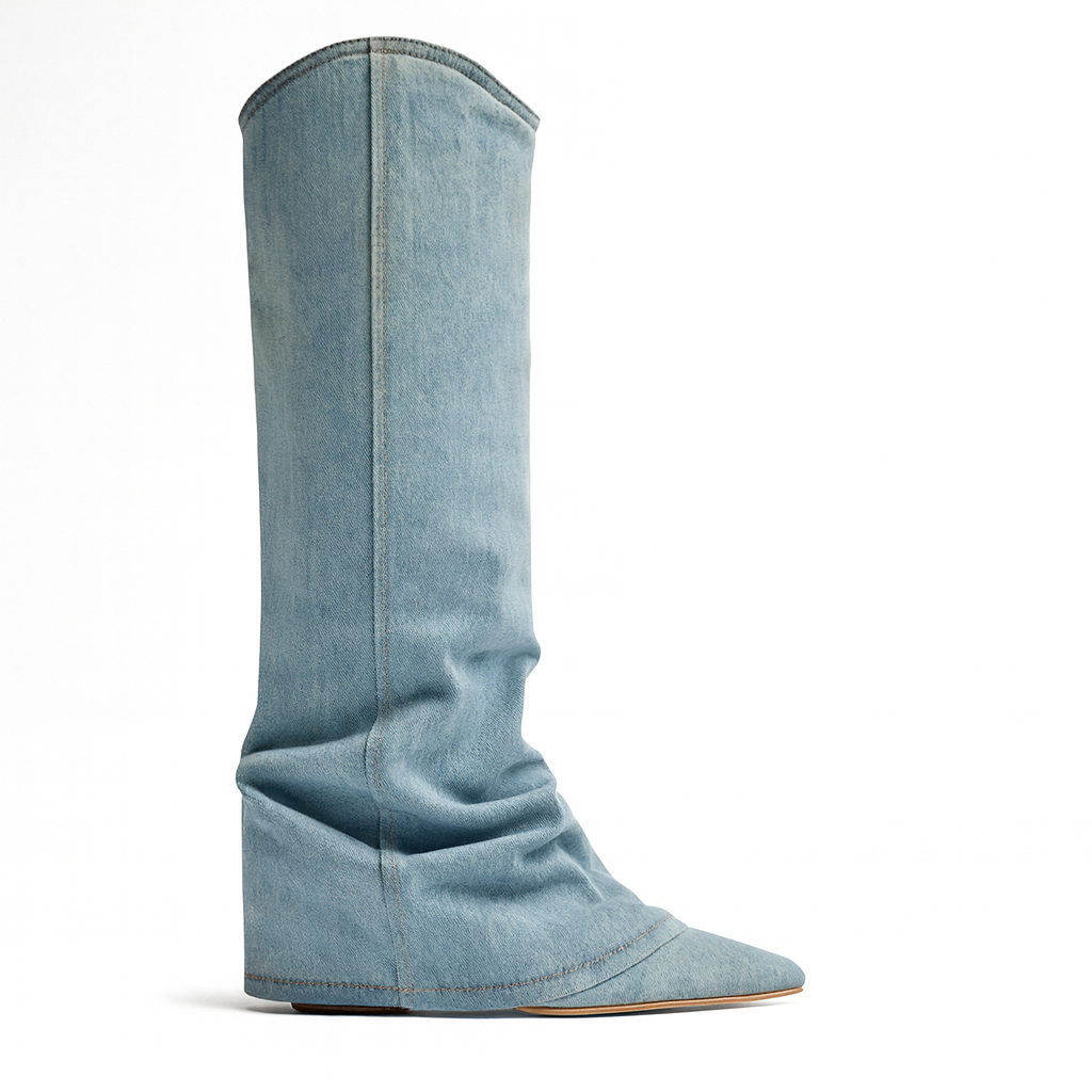 Paca - Bota Campera de Vaquero Ancho y Vintage