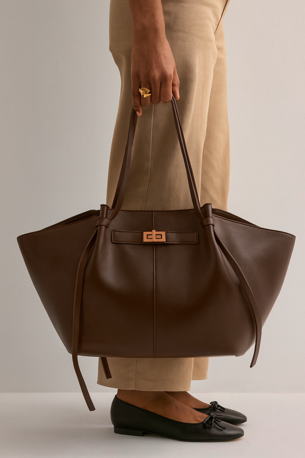 ARYS – Bolso de Mano de Cuero Elegante Gran Capacidad - OSMARA Fashion - vista 7