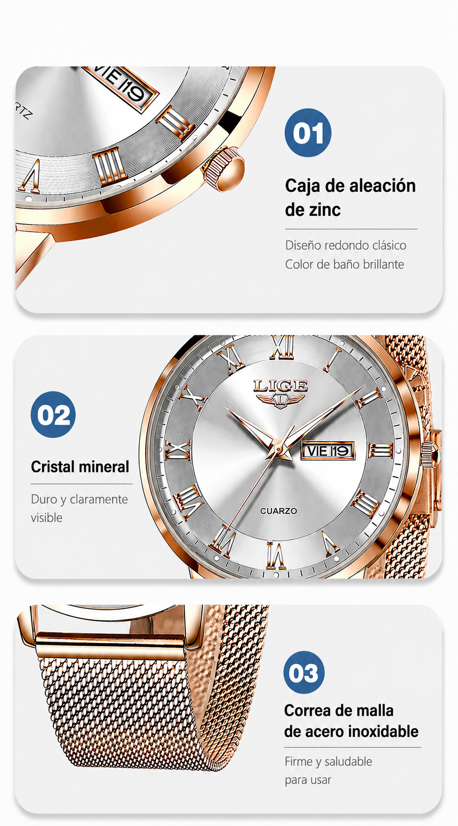 RELOJ DE LUJO PARA MUJER