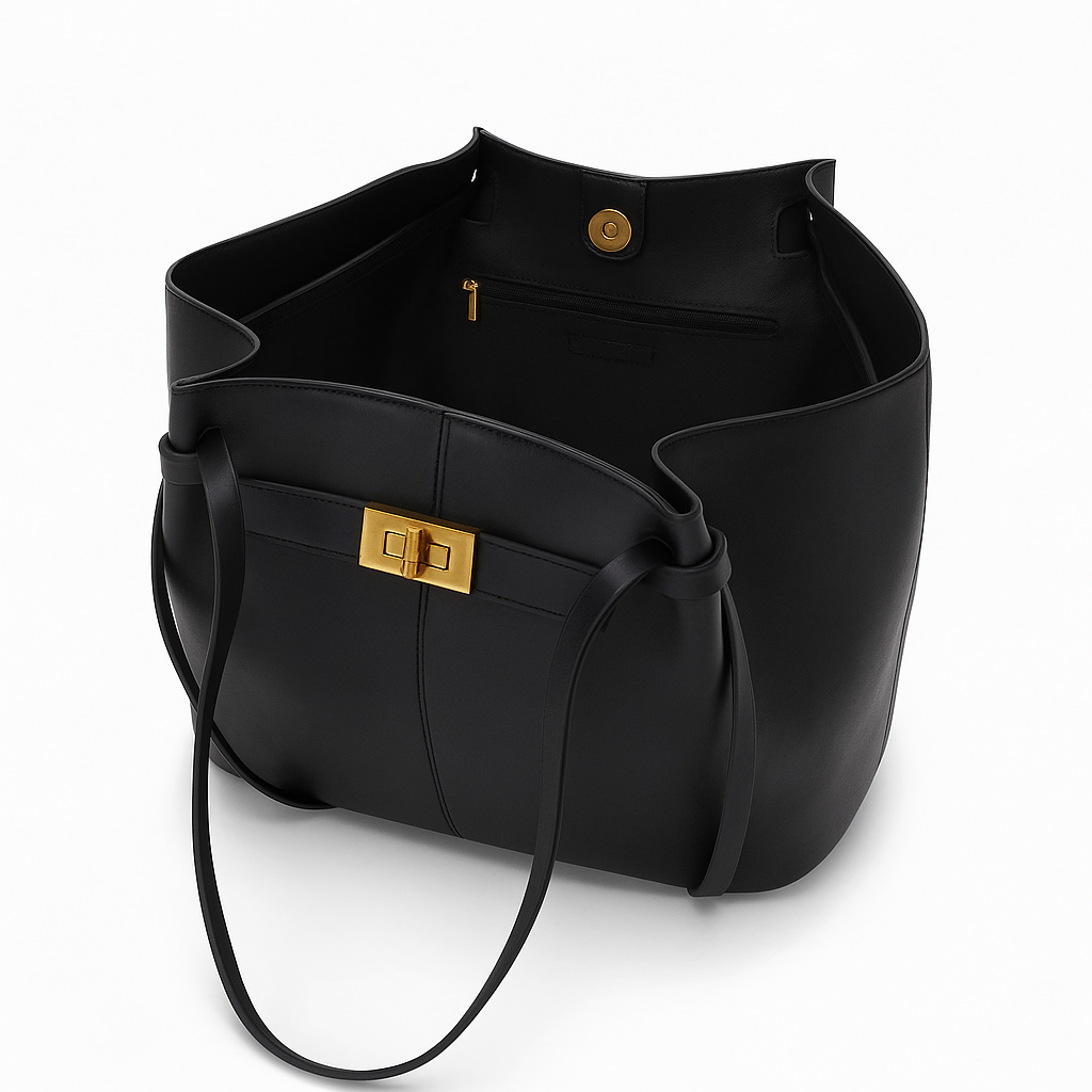 ARYS – Bolso de Mano de Cuero Elegante Gran Capacidad - OSMARA Fashion - vista 10