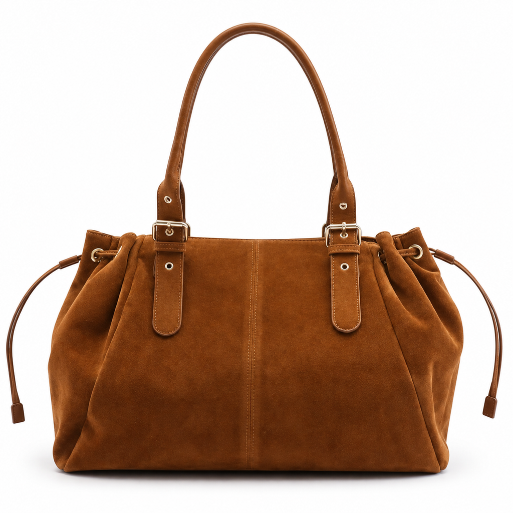 EYNA XL Ante - Bolso para Clases de Ante Ancho - OSMARA Fashion - vista 7