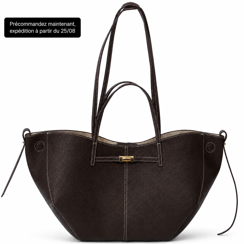 Liora – Bolso Capazo Grande Elegante de Piel Grabada para Mujer - OSMARA Fashion - vista 4