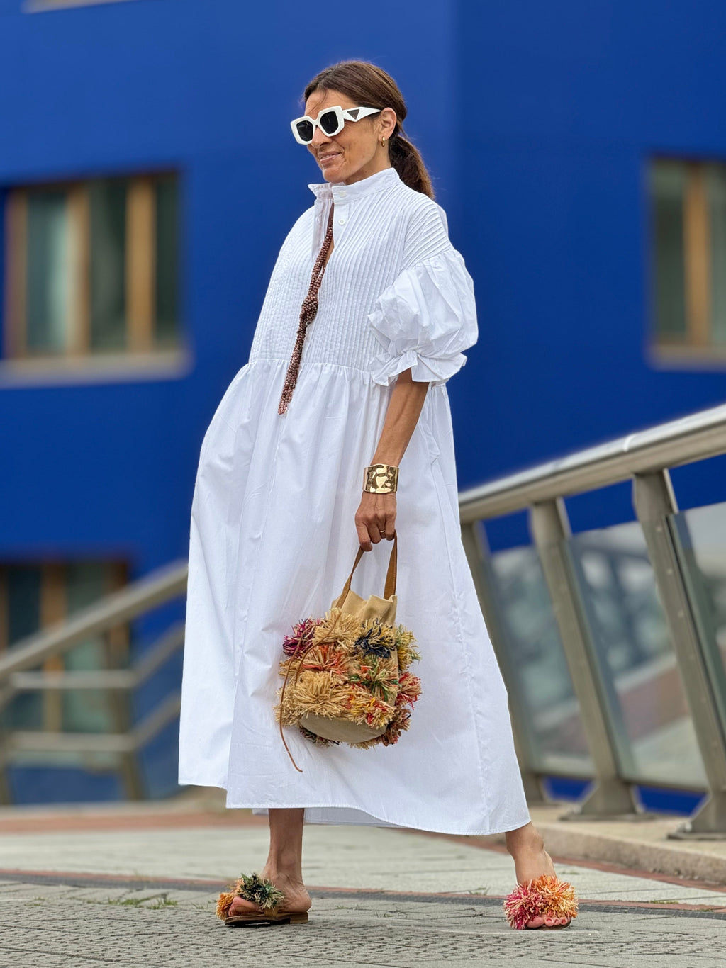 Vestido Phoebe White - OSMARA Fashion - vista 6