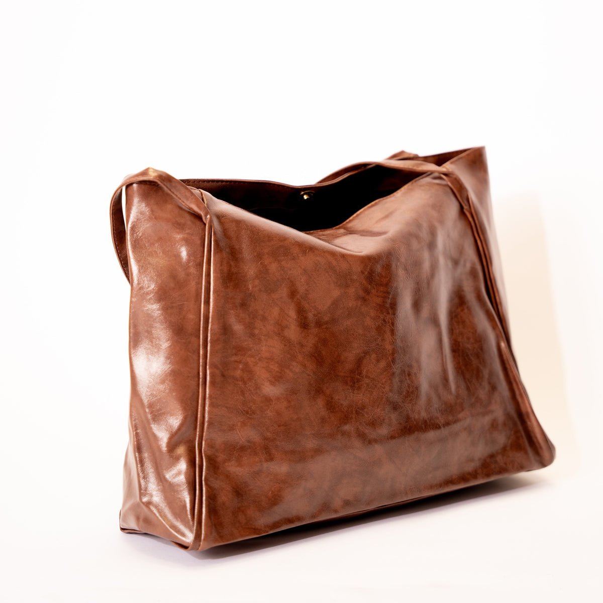 DALIA - Bolso Bandolera de Piel de Tendencia Café
