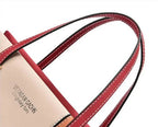 DÉMÉTER - Bolso Grande con Bandolera de Cuero