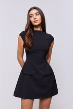 Short Cap Sleeve Dress