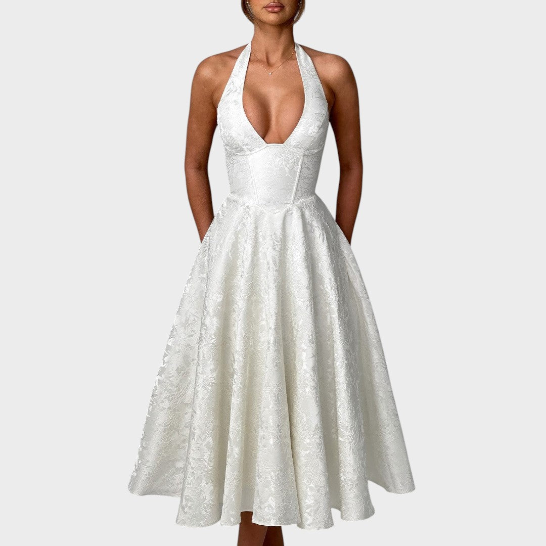 Catalina | Robe Midi Romantique