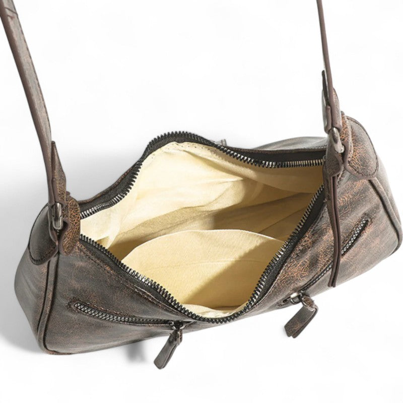 LAURIE - Bolso Chic de Piel Vintage