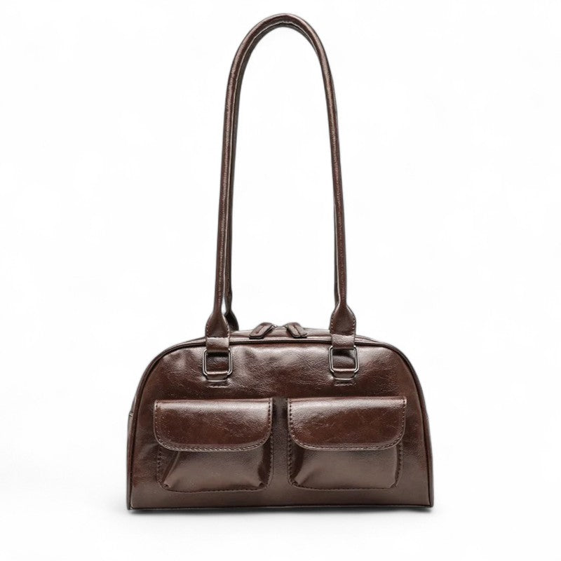 GARANCE - Bolso Elegante de Piel Multibolsillos