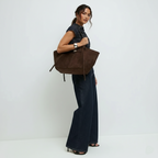 ARYS – Bolso de Mano de Ante Elegante Gran Capacidad - OSMARA Fashion - vista 4
