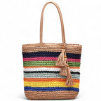 HISTORIA - Bolso de Playa Tote Tejido - OSMARA Fashion - vista 6