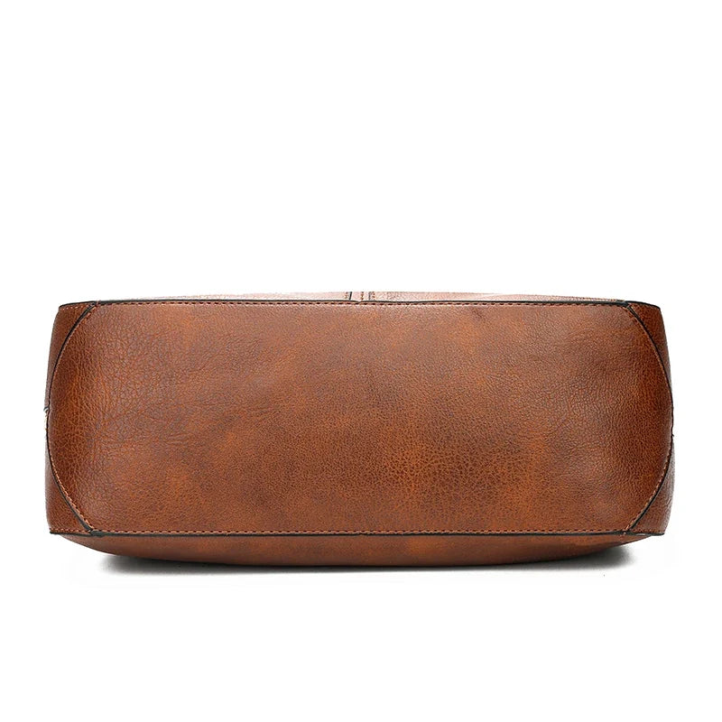 YUDITH - Bolso Bandolera de Piel Ancho