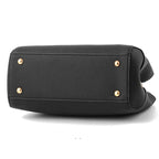EUTERPE - Bolso Espacioso con Bandolera de Cuero Granulado