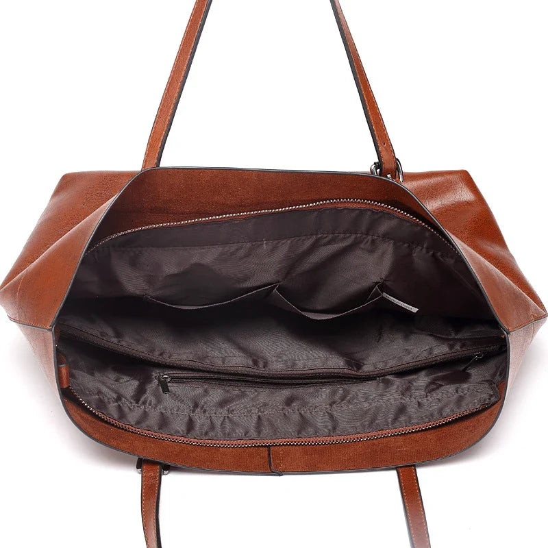 CATARINA - Bolso para Clases de Piel Lisa - OSMARA Fashion - vista 5
