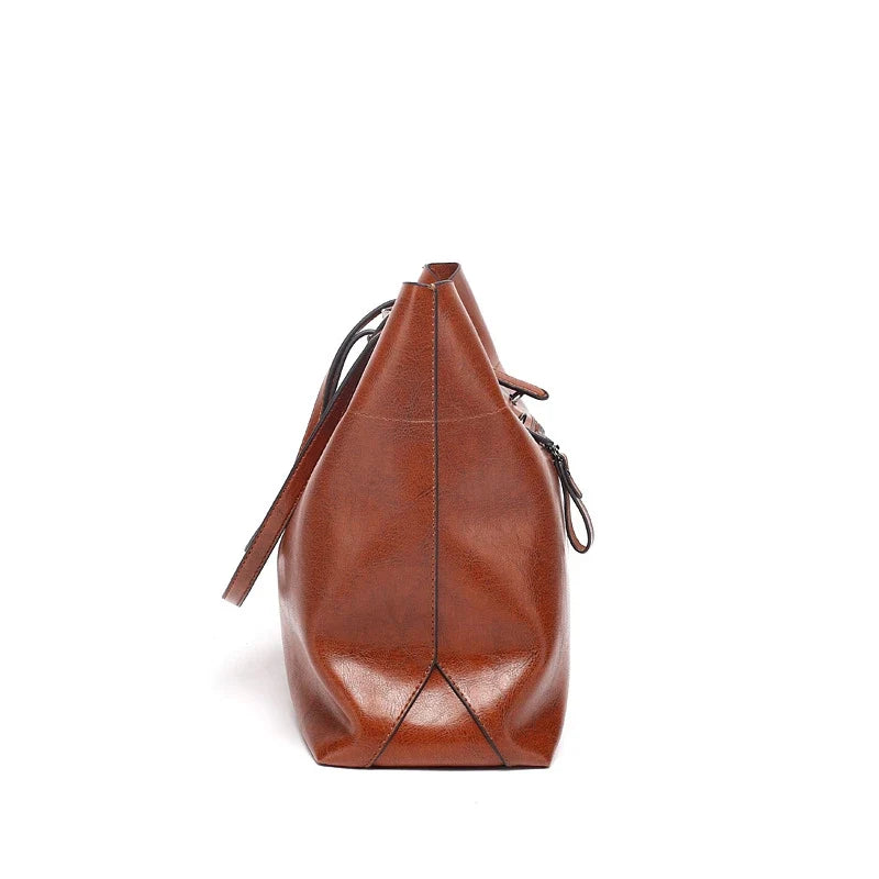 CATARINA - Bolso para Clases de Piel Lisa - OSMARA Fashion - vista 7