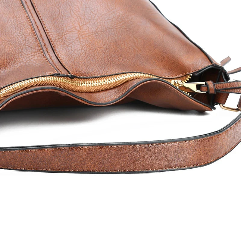 YUDITH - Bolso Bandolera de Piel Ancho