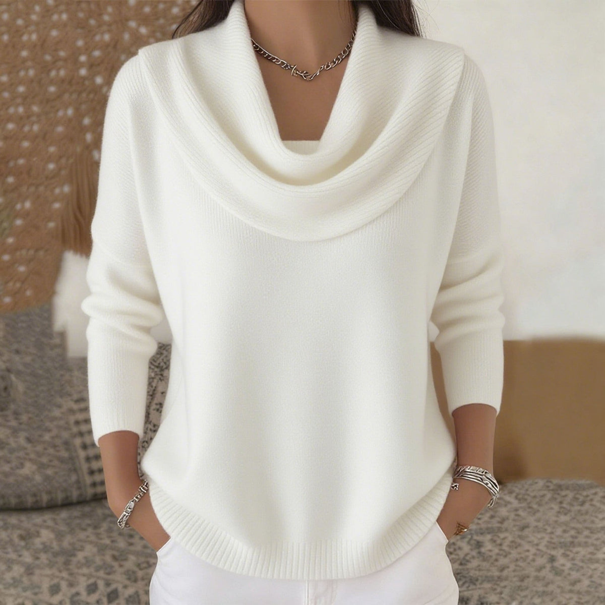 Juliette | Jersey de Cuello Cisne