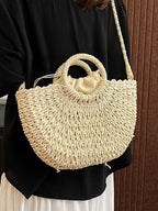 SILA - Bolso de Playa con Asa Redonda - OSMARA Fashion - vista 3